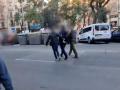 Momento de la detención del criptoyihadista