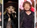 Los Beatles, Madonna, Mick Jagger de Los Rolling Stones y Taylor Swift