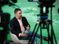 Santiago Abascal, en su entrevista con El Debate en la sede de Vox