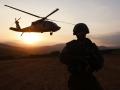 Un helicóptero Black Hawk israelí en el despliegue junto a la frontera del Líbano