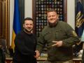 El presidente de Ucrania, Volodimir Zelenski, y el general Valery Zaluzhny