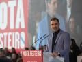 El secretario general del PSOE y presidente del Gobierno, Pedro Sánchez, interviene durante un mitin de campaña, a 10 de febrero de 2024, en Vigo, Pontevedra, Galicia (España). Este es uno de los actos previos a los comicios gallegos del próximo 18 de febrero que celebra el PSOE para conseguir votos en la región.
10 FEBRERO 2024;PSOE;PSDEG;CAMPAÑA;18F;ELECCIONES;AUTONÓMICAS
Adrián Irago / Europa Press
10/2/2024