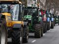 Manifestación de agricultores en Bruselas