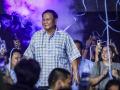 El candidato presidencial y Ministro de Defensa de Indonesia, Prabowo Subianto