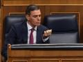 El presidente del Gobierno, Pedro Sánchez, en el Congreso de los Diputados
