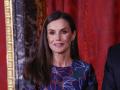 Spanish Queen Letizia during a luncheon ceremony for Guatemala President on ocassion his official visit to Spain in Madrid on Thursday, 22 February 2024.