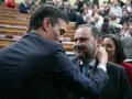 Sánchez y Ábalos en la investidura de éste en enero de 2020 en el Congreso