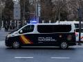 Un coche de Policía Nacional