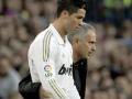 José Mourinho, en su etapa como entrenador del Real Madrid, junto a Cristiano Ronaldo