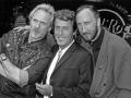Roger Daltrey entre John Entwistle y Pete Townshend