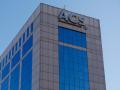 Fachada de la sede de ACS en Madrid.