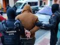 Detención de uno de los narcotraficantes