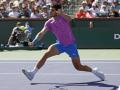 Carlos Alcaraz, durante el partido ante Fábián Marozsan de octavos de final de Indian Wells