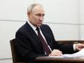 El presidente ruso, Vladimir Putin, durante una reunión