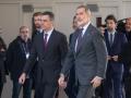 El Rey con Pedro Sánchez, en Barcelona