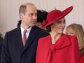 El Príncipe Guillermo y Kate Middleton, en noviembre de 2023