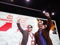 El presidente del Gobierno, Pedro Sánchez, y el primer secretario del PSC, Salvador Illa