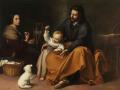 La Sagrada Familia del pajarito, de Esteban Murillo