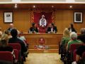 Joaquín Echeverría, Javier Segura y a Julia Moreno durante la presentación