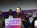Pablo Iglesias justo antes de perder las elecciones en Madrid