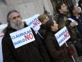 Manifestación de 2013 en contra de las cláusulas suelo