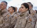 Militares españoles del Destacamento ‘Vilkas’, que permanecerán cuatro meses en Lituania