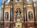 Retablo de la iglesia de Nuestra Señora de la Asunción de Villaverde de Rioja, antes del derrumbe