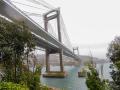 Vista del Puente de Rande, en la AP-9