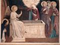 El ángel y las mujeres en el sepulcro, de Fray Angélico