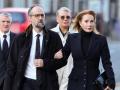 J.K. Rowling y su marido, Neil Murray, en Edimburgo.