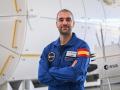 El astronauta Pablo Álvarez