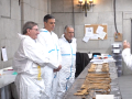 Sánchez en el Valle de los Caídos con los forenses