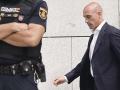 Foto de archivo (15/09/2023) del expresidente de la Real Federación Española de Fútbol (RFEF) Luis Rubiales, tras declarar como investigado por presunta agresión sexual