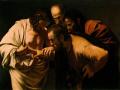 Tomás mete sus dedos en el costado de Cristo (Caravaggio)