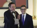 El fiscal general del Estado junto al ministro Bolaños