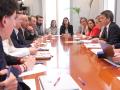 El presidente de la Generalitat Valenciana, Carlos Mazón, reunido con representantes de asociaciones educativas de la región