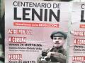 Cartel del homenaje a Lenin