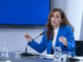 La ministra de Sanidad, Mónica García