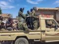 Milicianos de las Fuerzas de Apoyo Rápido de Sudán