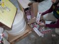 Operación contra el contrabando de tabaco