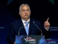 Primer ministro de Hungría, Viktor Orbán, durante su discurso en la CPAC