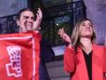 Pedro Sánchez y su mujer, Begoña Gómez