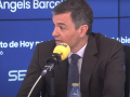 Pedro Sánchez, durante su entrevista en la SER