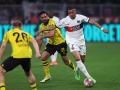Mbappé en una acción del encuentro ante el Dortmund