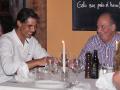 La buena sintonía entre el deportista y el Rey Juan Carlos viene de lejos. En la imagen, en una cena en Mallorca en 2012