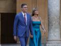 Pedro Sánchez junto a su mujer, Begoña Gómez