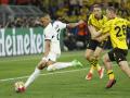 Mbappé en el encuentro de ida en Dortmund