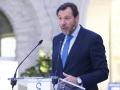 El ministro de Transporte y Movilidad Sostenible, Óscar Puente, interviene en el Foro Alicante 'Conexiones e infraestructuras para Alicante', este viernes