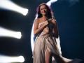 Eden Golan, en la segunda semifinal de Eurovisión