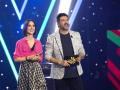 Julia Varela y Tony Aguilar, comentaristas de TVE en Eurovisión